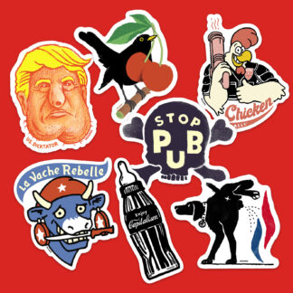 Pack 7 stickers